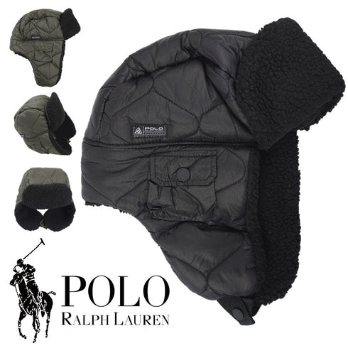 ポロ ラルフローレン POLO RALPH LAUREN SHERPA LINED PUFFER ボアフライトハット